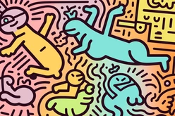 Radiant Baby, Keith Haring